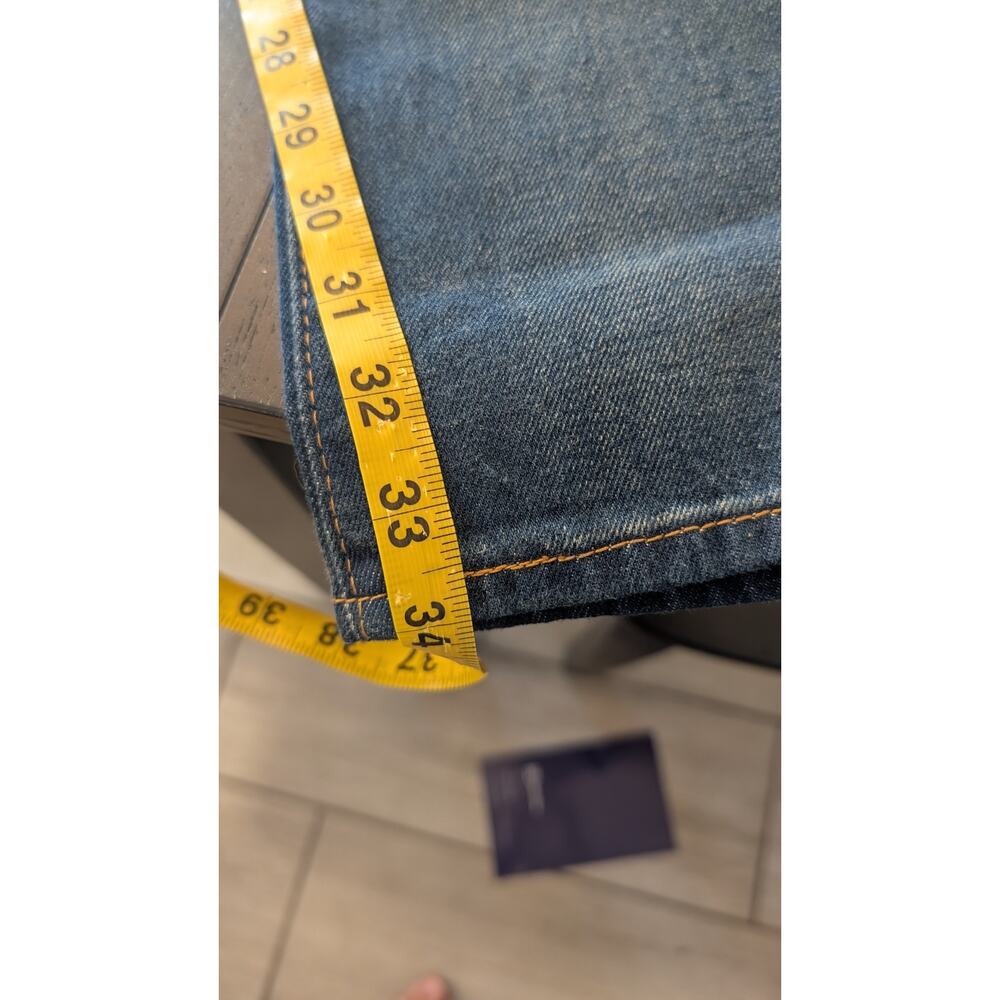 Levi's 501 Original Jeans Mens 34x34 NWT Stretch Straight Leg Button Fly - Picture 5 of 9